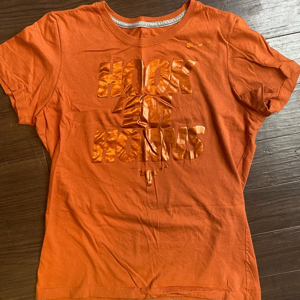 Burnt Orange Texas Longhorn women’s fit shirt